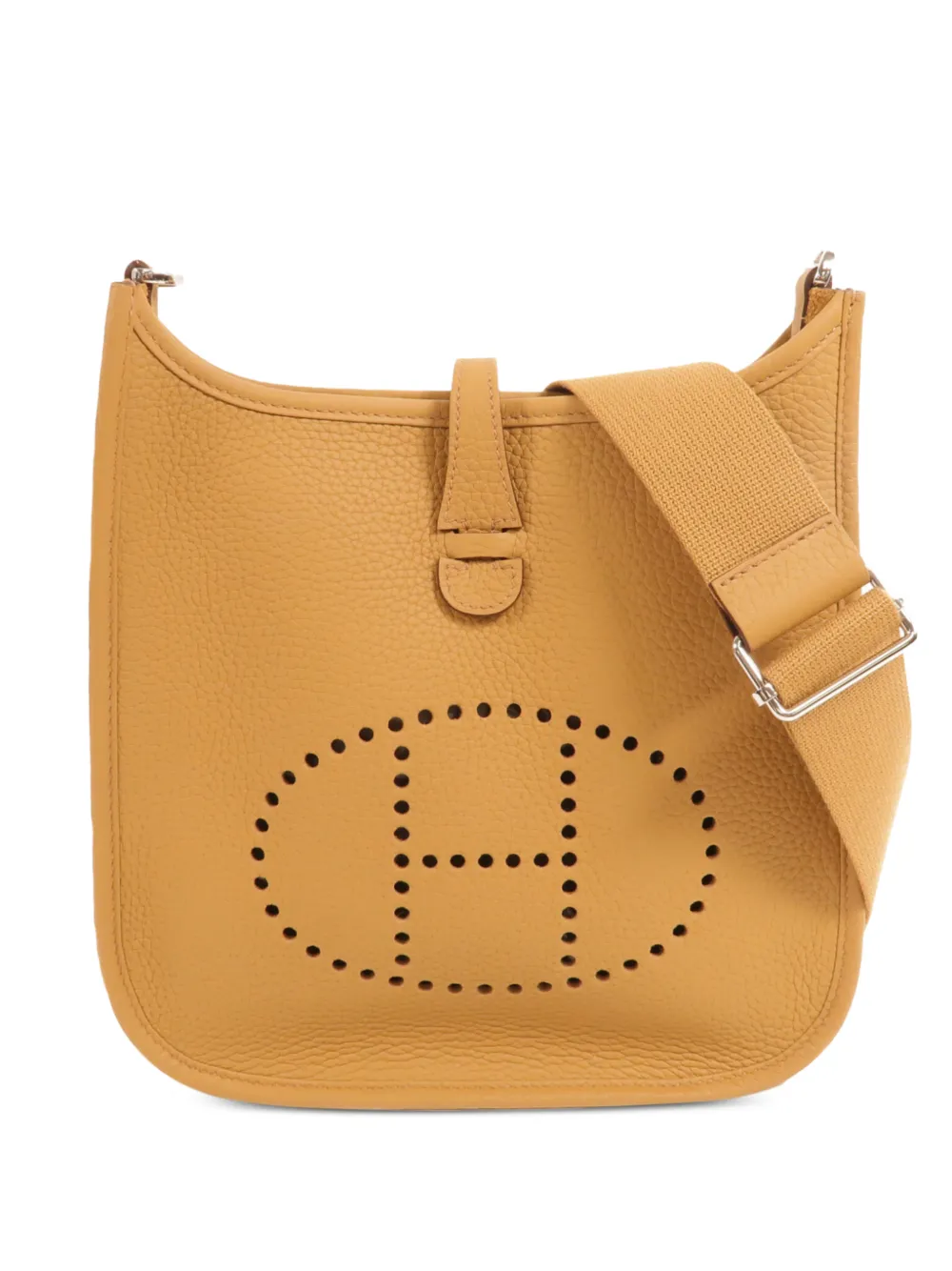 Hermès Pre-Owned 2026 23 Clemence Evelyne shoulder bag - Gelb