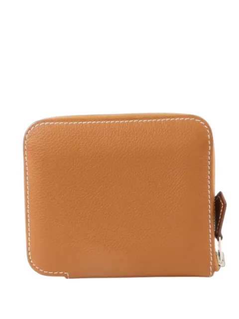Hermès Pre-Owned Silk In Compact wallet