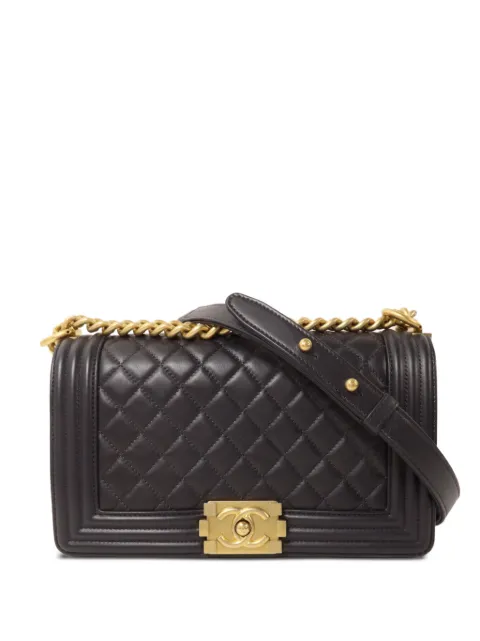 CHANEL Pre-Owned Boy quilted shoulder bag