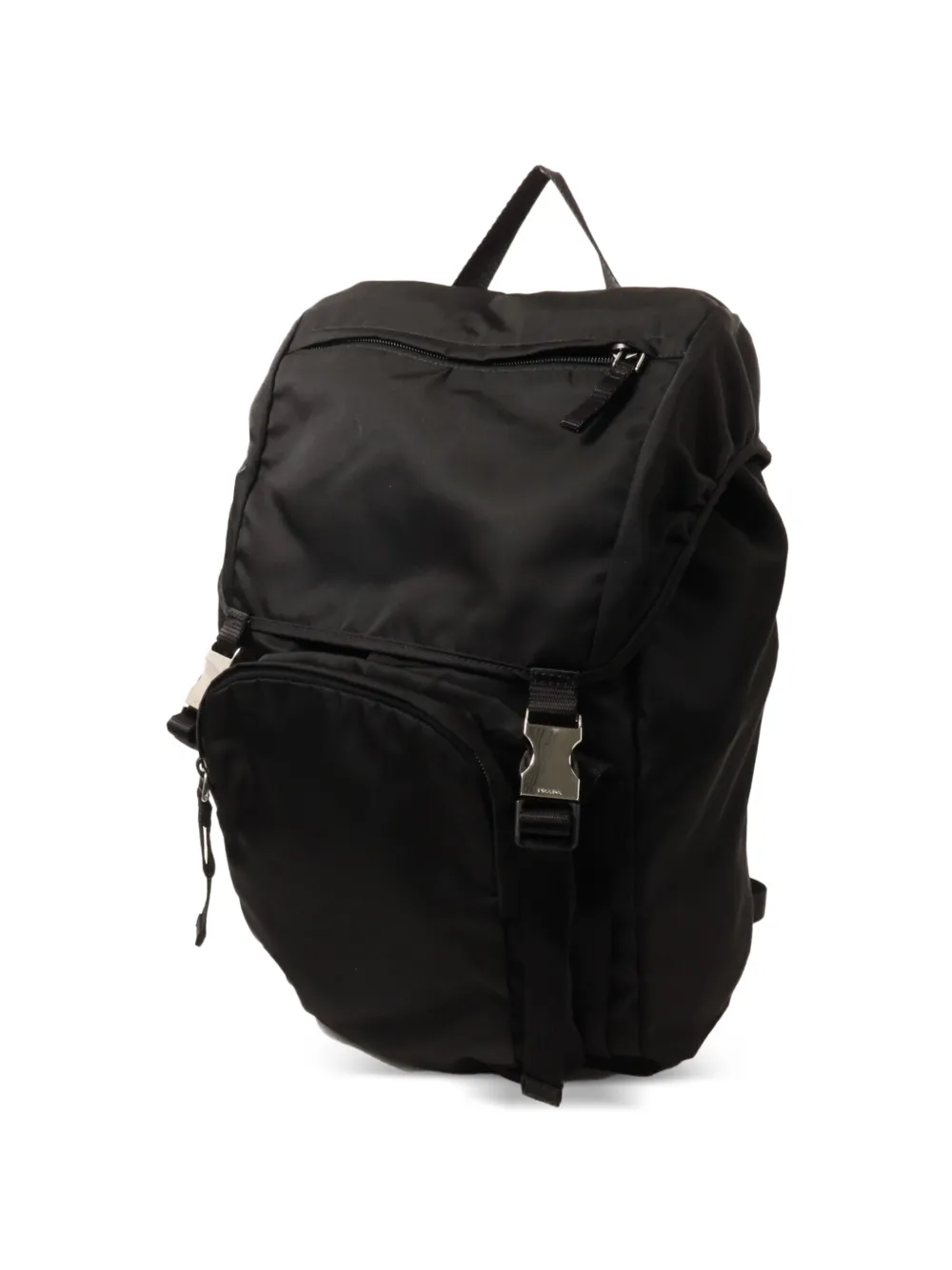 Prada Pre-Owned buckle-fastening backpack - Nero