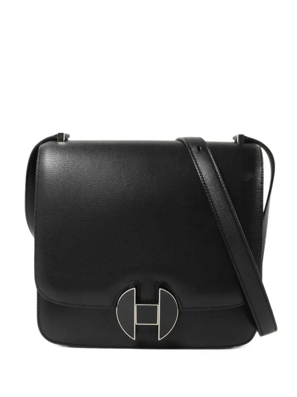 Hermès Pre-Owned leather shoulder bag - Schwarz