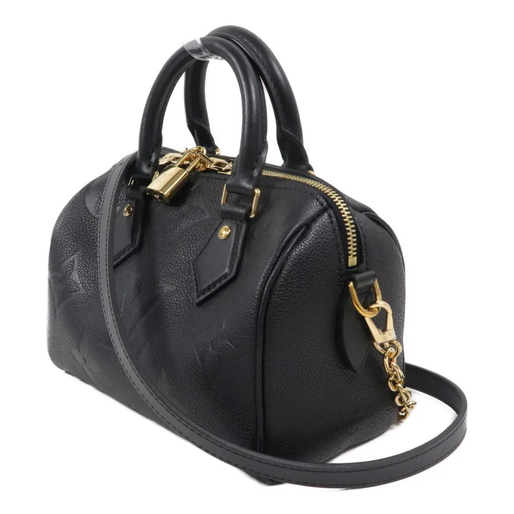 Louis Vuitton Pre-Owned 20 Speedy Bandouliere Monogram Empreinte tote bag - Schwarz