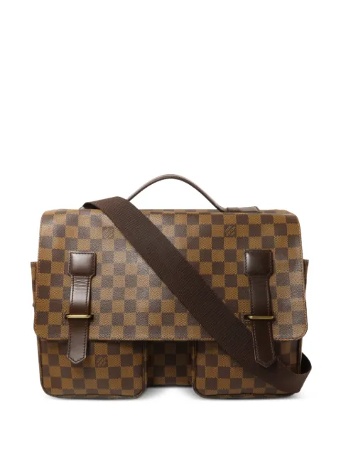 Louis Vuitton Pre-Owned Broadway Damier Ebene canvas tote bag