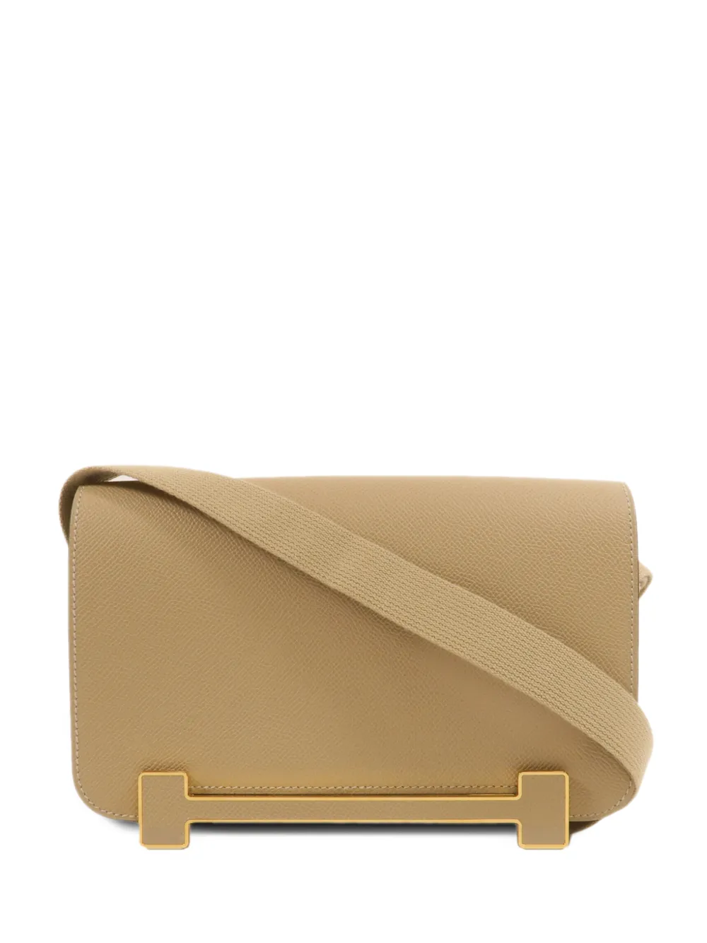 Hermès Pre-Owned slim Geta shoulder bag - Nude