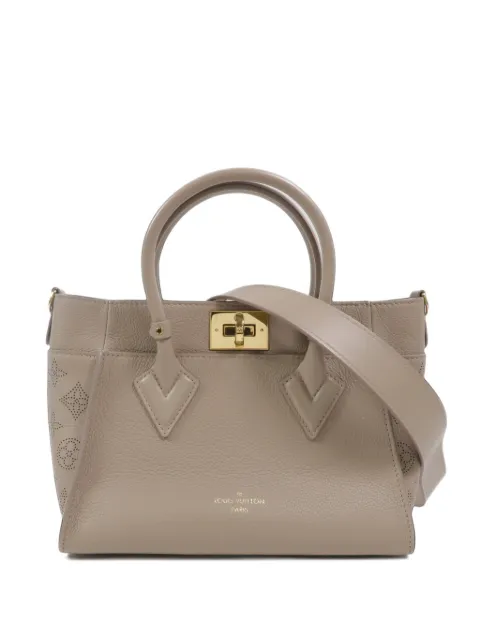 Louis Vuitton Pre-Owned PM Monogram Mahina On My Side shoulder bag