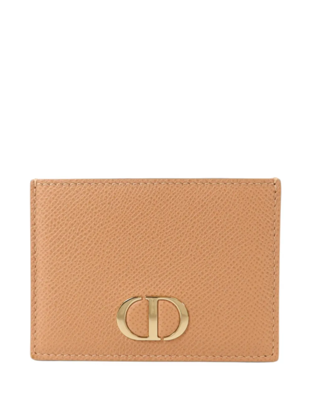 Christian Dior Pre-Owned CD logo-plaque card case - Toni neutri
