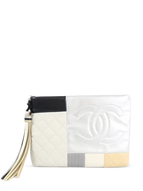 CHANEL Pre-Owned Patchwork O-Case clutch bag
