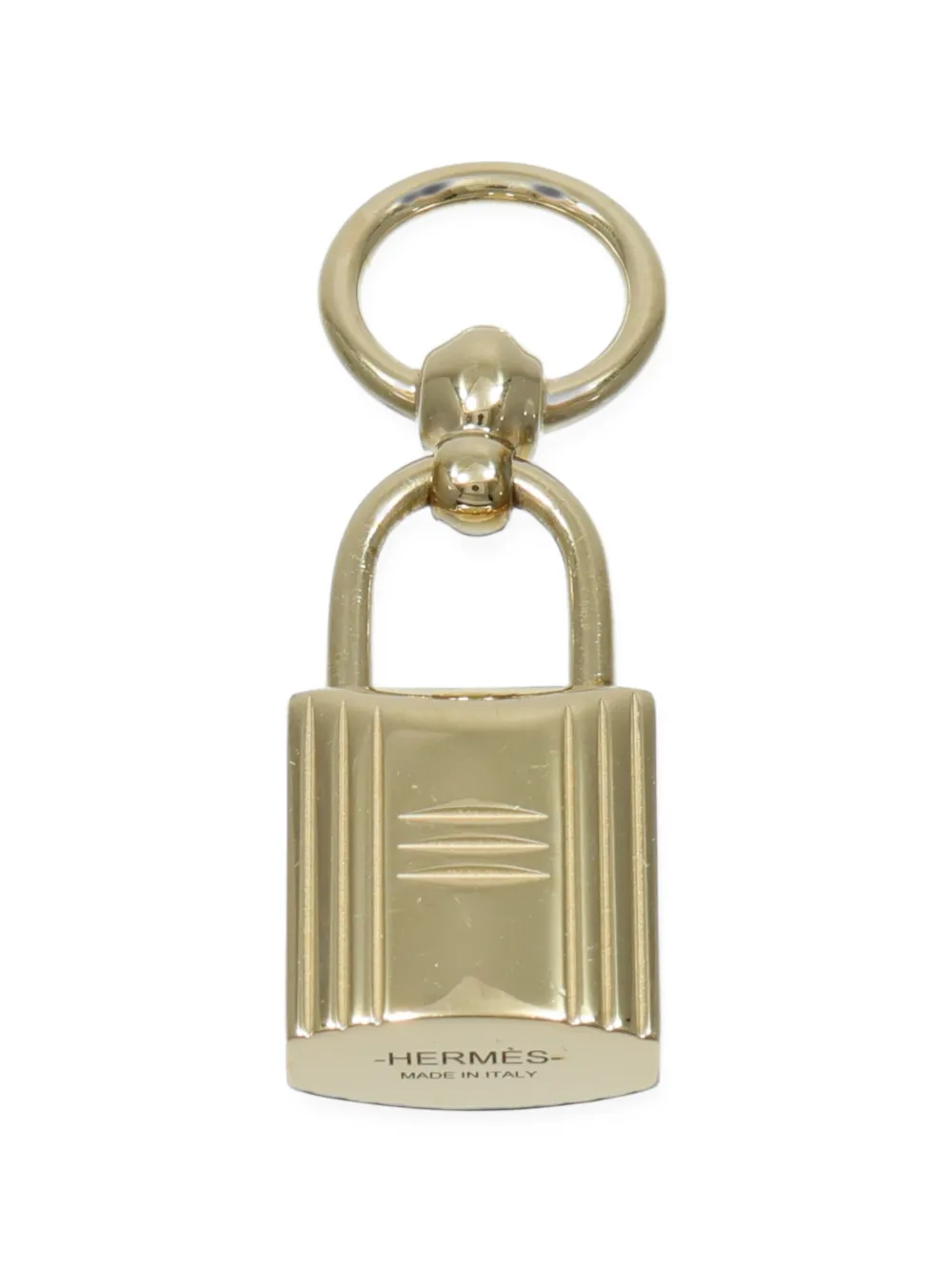 Hermès Pre-Owned logo-engraved scarf ring - Gold