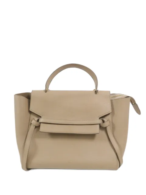 Celine Pre-Owned micro belt leather tote bag