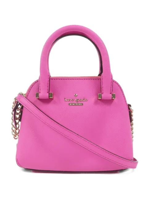 Kate Spade tote con placa del logo