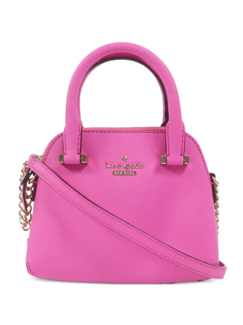 Kate Spade tote con placa del logo