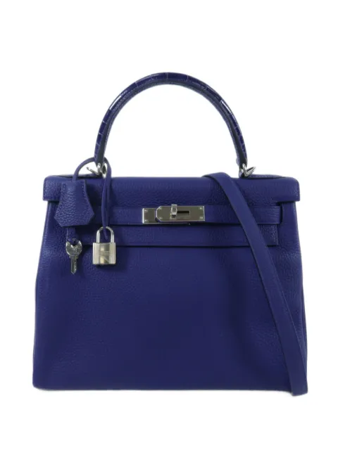 Hermès Pre-Owned Kelly 28 leather handbag