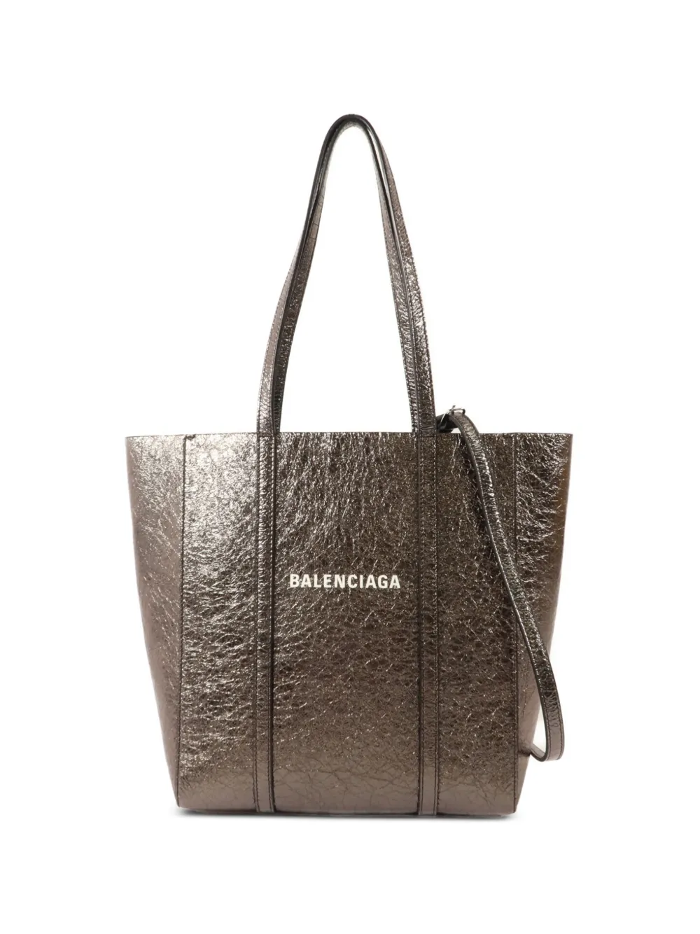 Balenciaga Pre-Owned Everyday textured tote bag - Marrone