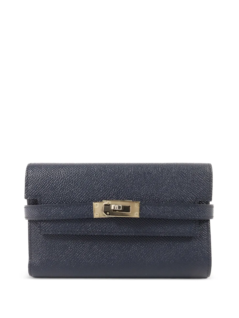 Hermès Pre-Owned Kelly Depliant leather wallet - Blau