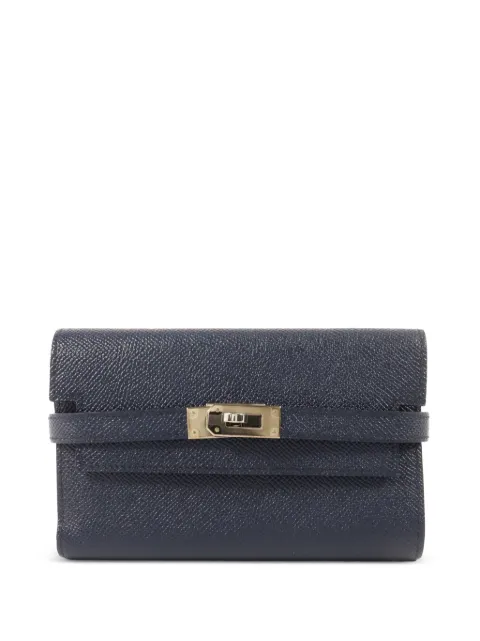 Hermès Pre-Owned Kelly Depliant leather wallet
