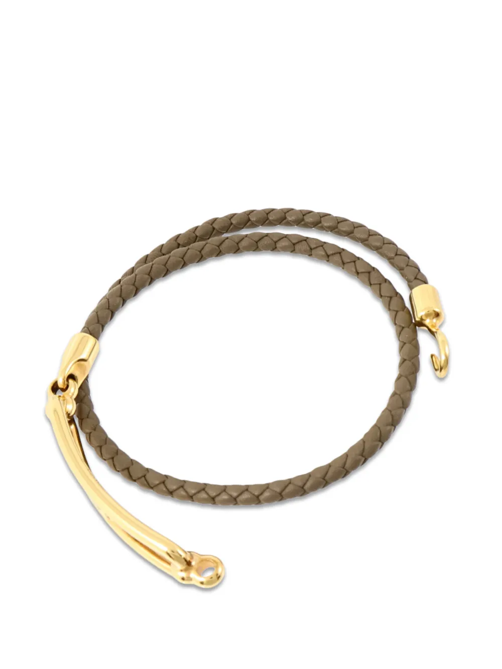 Hermès Pre-Owned Roulis Double Tour bracelet - Gold