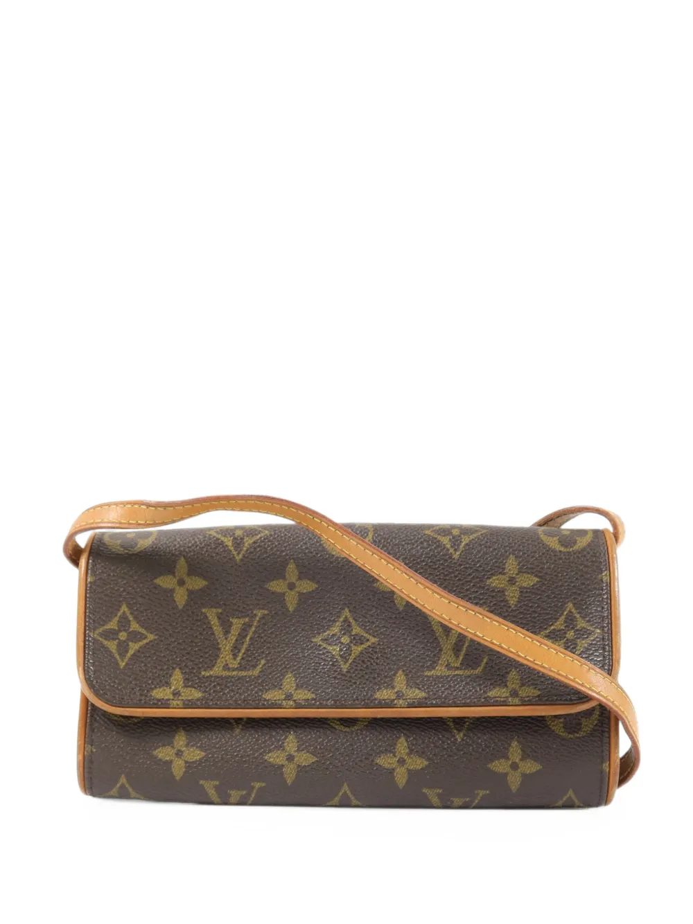 Louis Vuitton Pre-Owned mini Pochette Twin Monogram shoulder bag - Braun