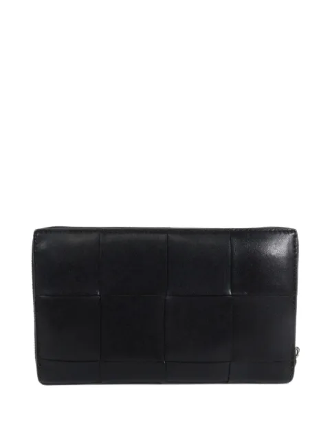 Bottega Veneta Pre-Owned Cassette Intrecciato wallet