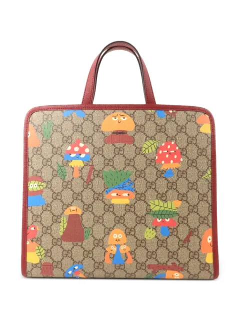 Gucci Pre-Owned GG Supreme mushroom-print tote bag