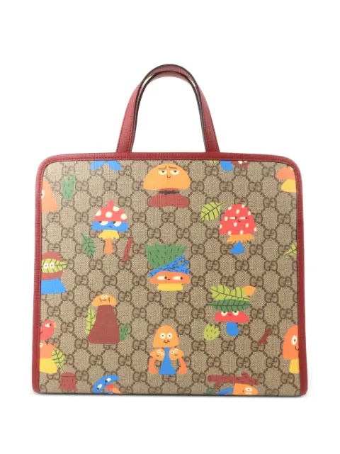 Gucci Pre-Owned GG Supreme mushroom-print tote bag