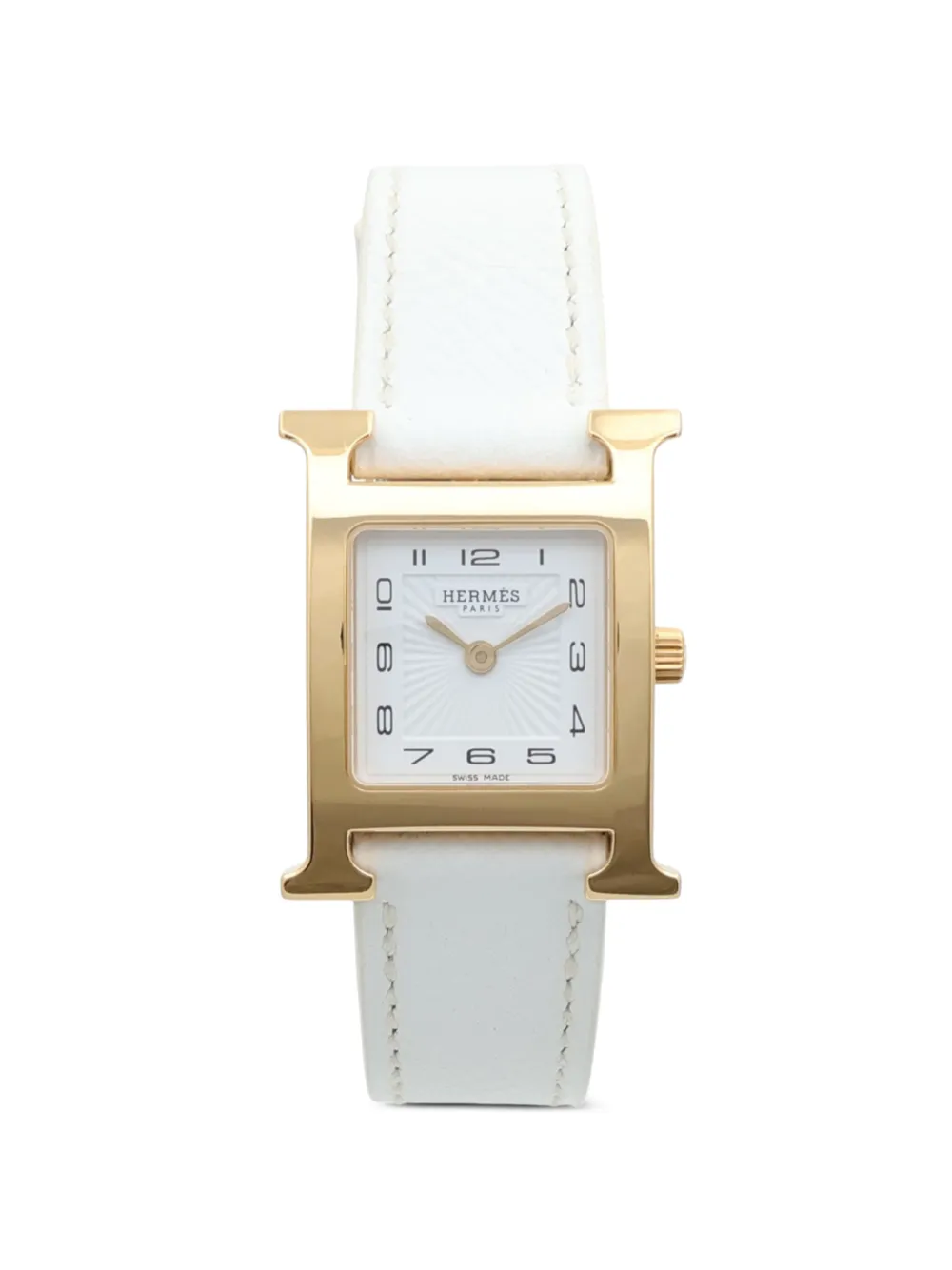 Hermès Pre-Owned H Watch 21mm watch - Bianco