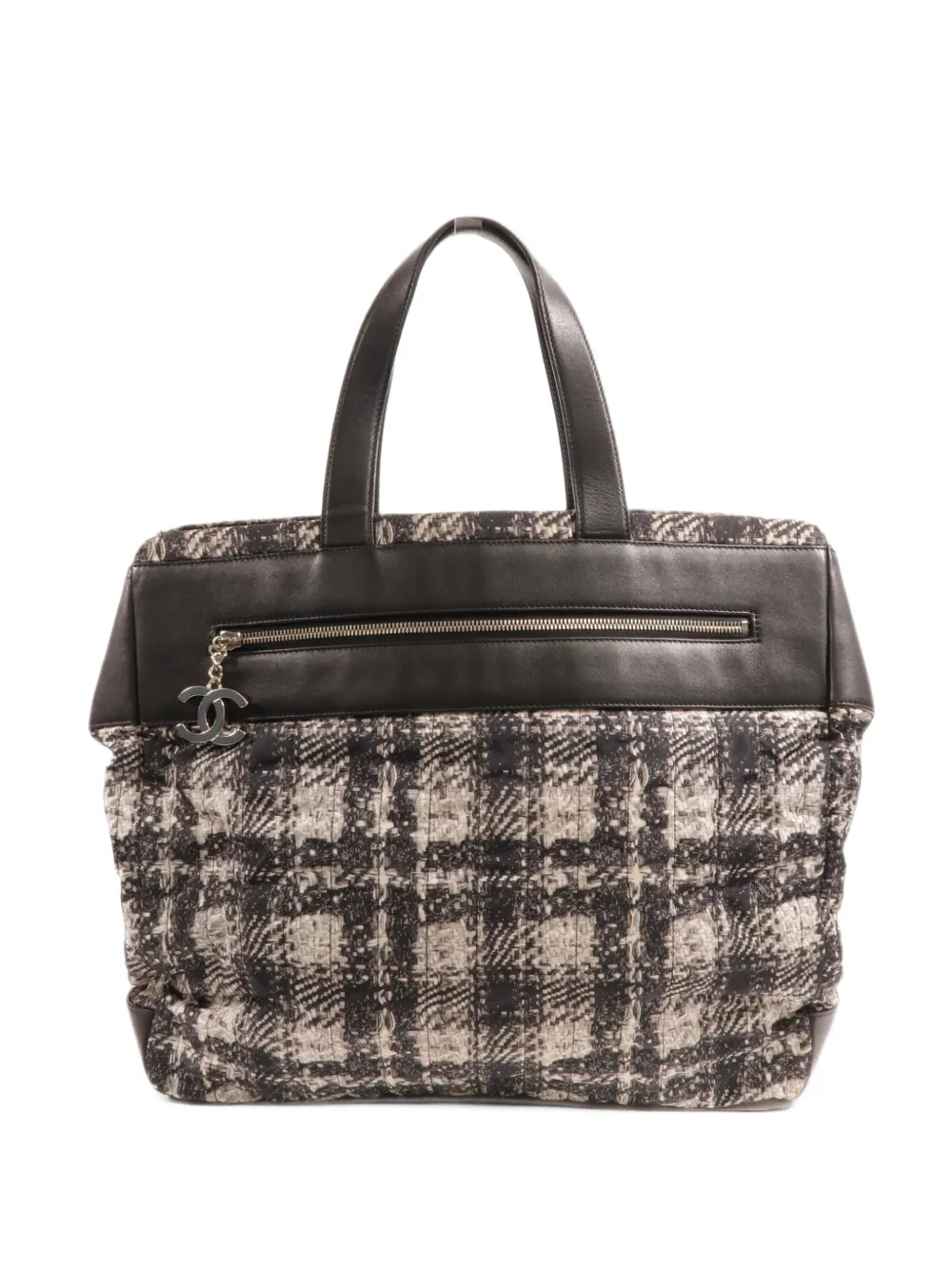 CHANEL Pre-Owned CC turn-lock tote bag - Schwarz