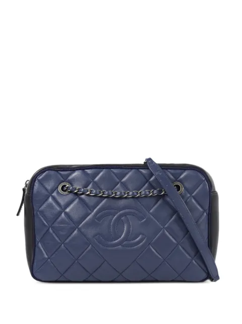 CHANEL Pre-Owned Ballerine diamond-quilted shoulder bag