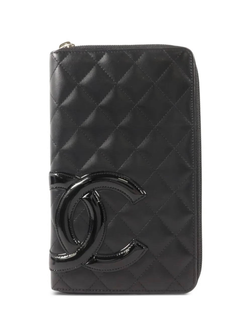 CHANEL Pre-Owned Cambon CC wallet - Schwarz