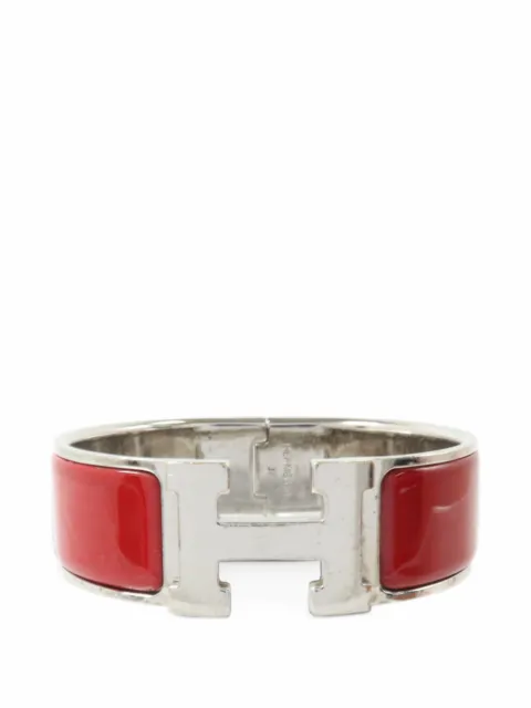 Hermès Pre-Owned Clic-Clac H enamel bangle