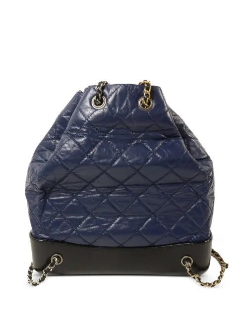 CHANEL Pre-Owned Gabrielle quilted backpack