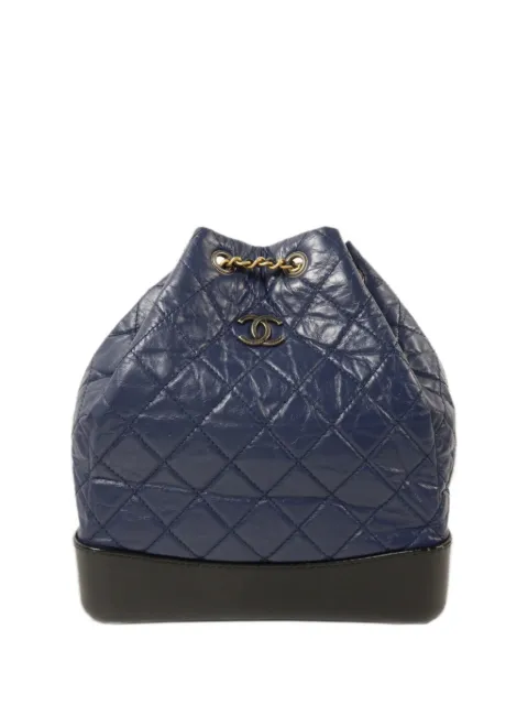 CHANEL Pre-Owned Gabrielle quilted backpack