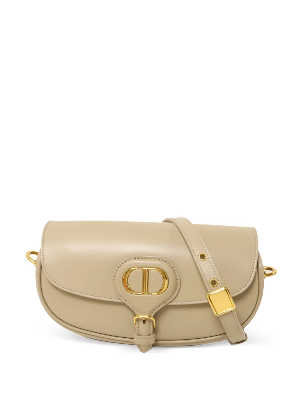 Christian Dior Pre-Owned Bobby EW logo-plaque shoulder bag - Toni neutri