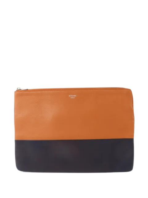 Celine Pre-Owned Solo leather clutch bag