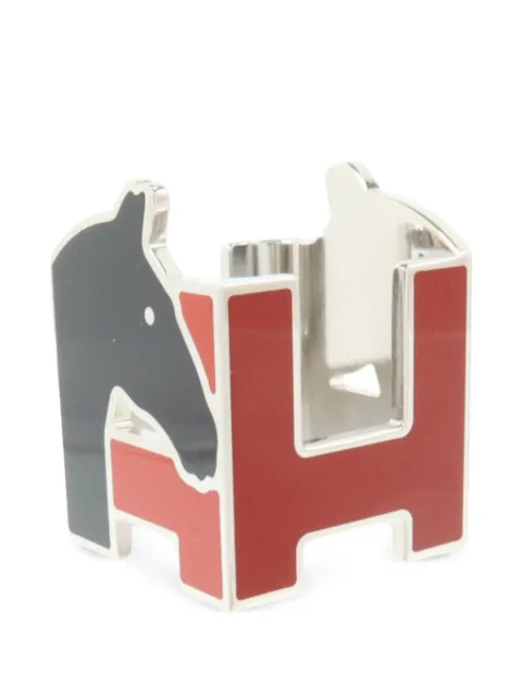 Hermès Pre-Owned H Cheval scarf ring