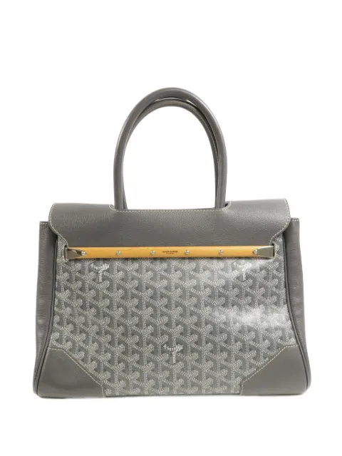 Goyard Pre-Owned Saigon Goyardine logo-print tote bag