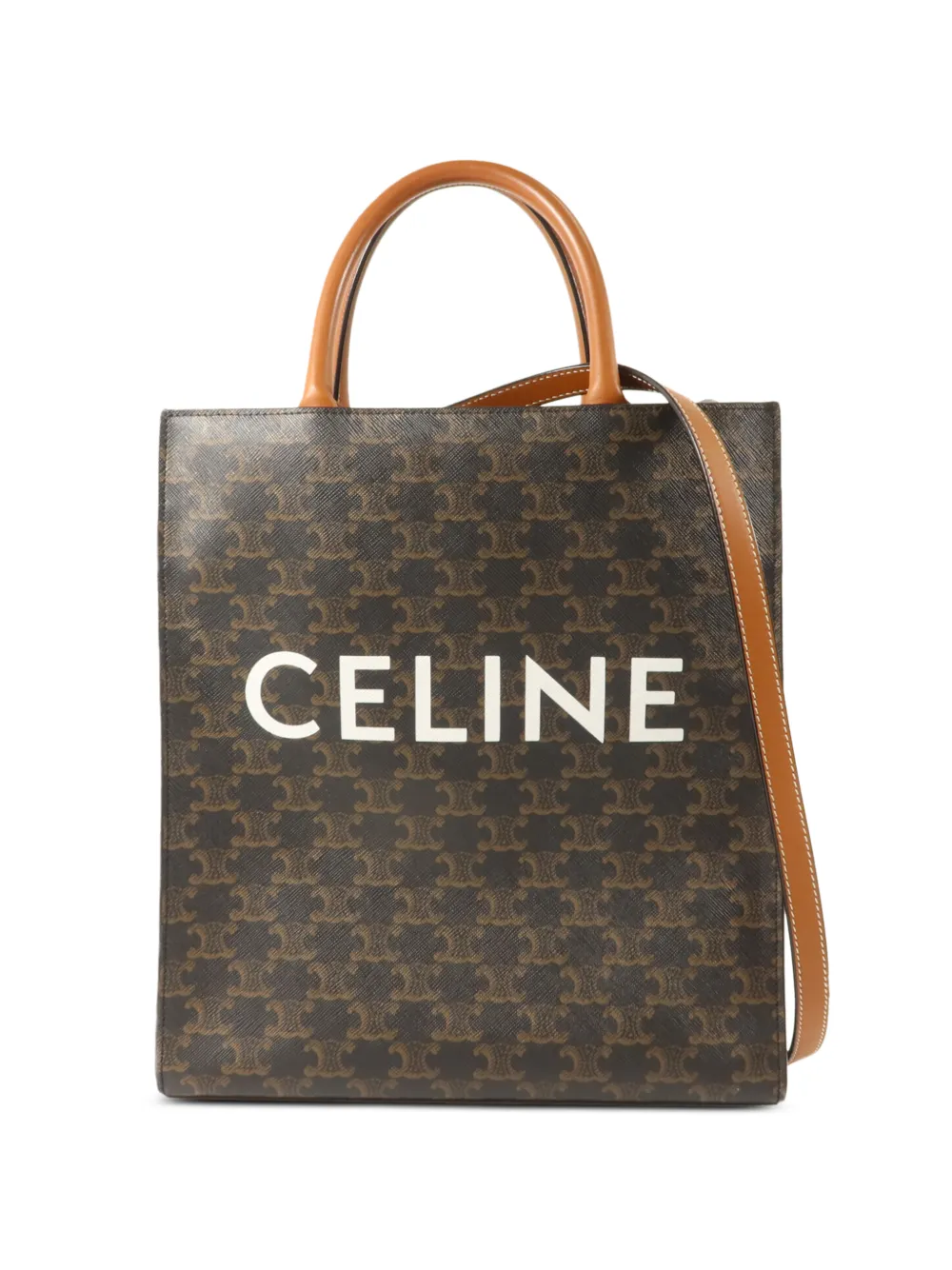 Celine Pre-Owned Triomphe Cabas tote bag - Braun