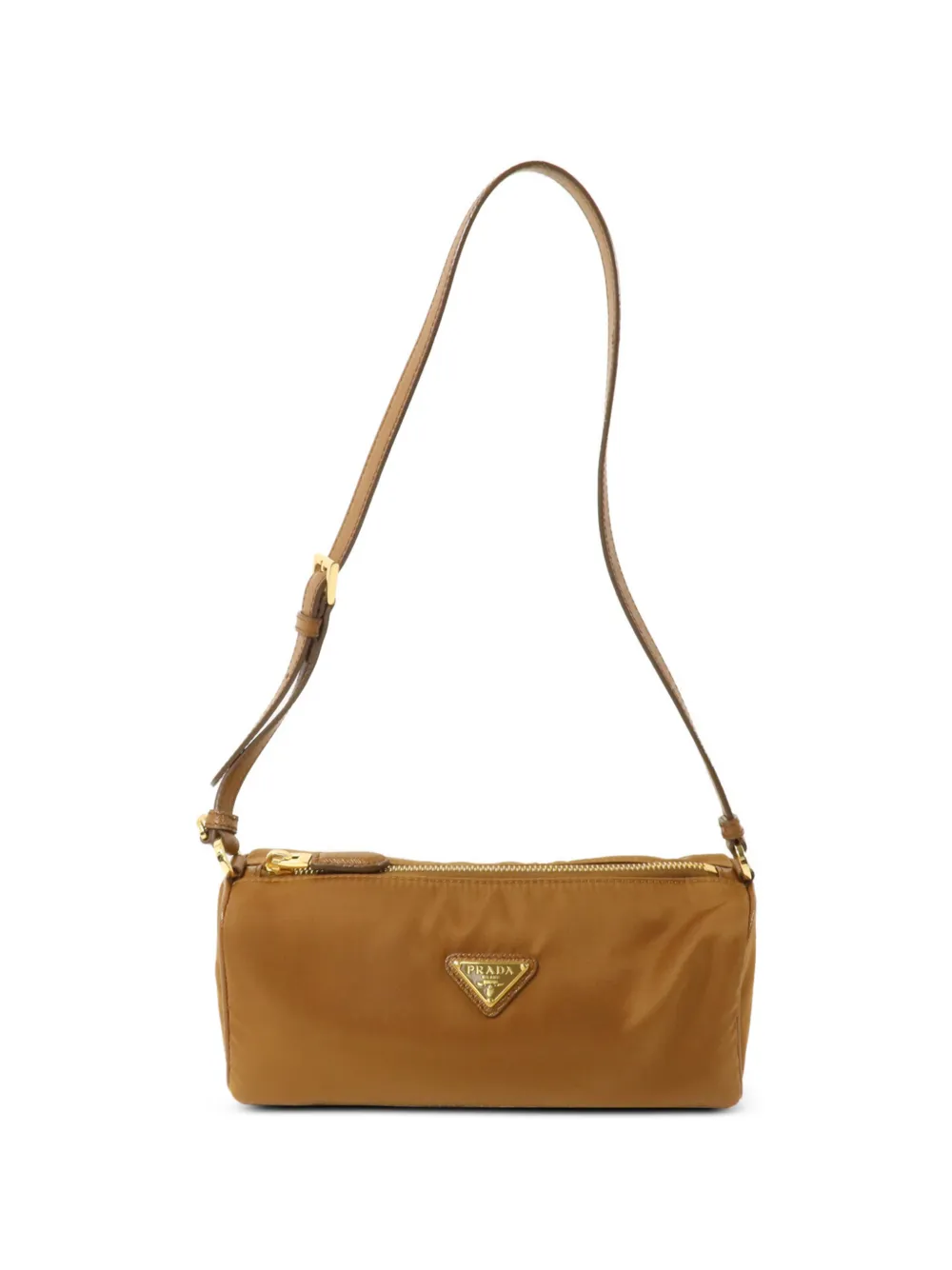 Prada Pre-Owned Re-Nylon shoulder bag - Marrone