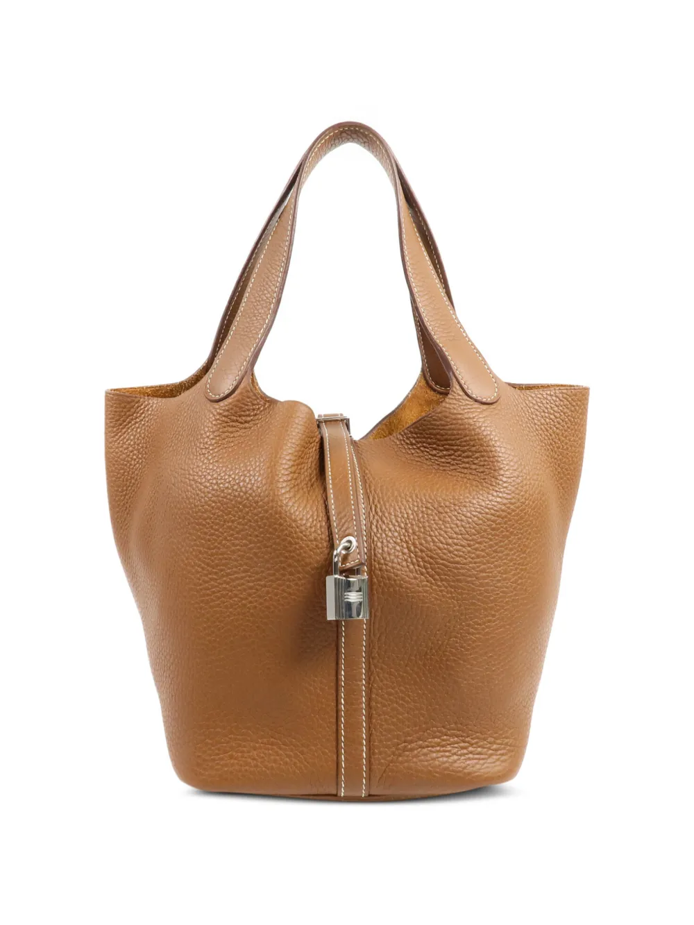 Hermès Pre-Owned 2021 PM Picotin tote bag - Braun