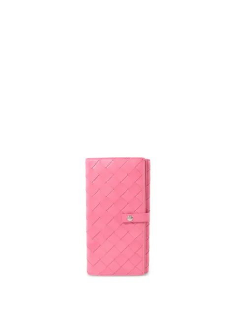 Bottega Veneta Pre-Owned Intrecciato long wallet