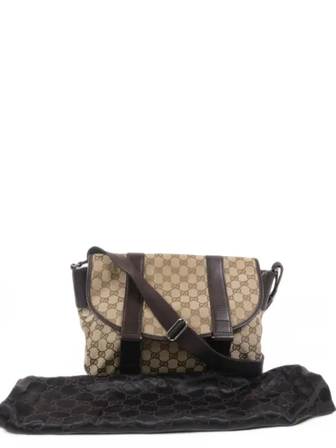 Gucci Pre-Owned GG Supreme canvas shoulder bag