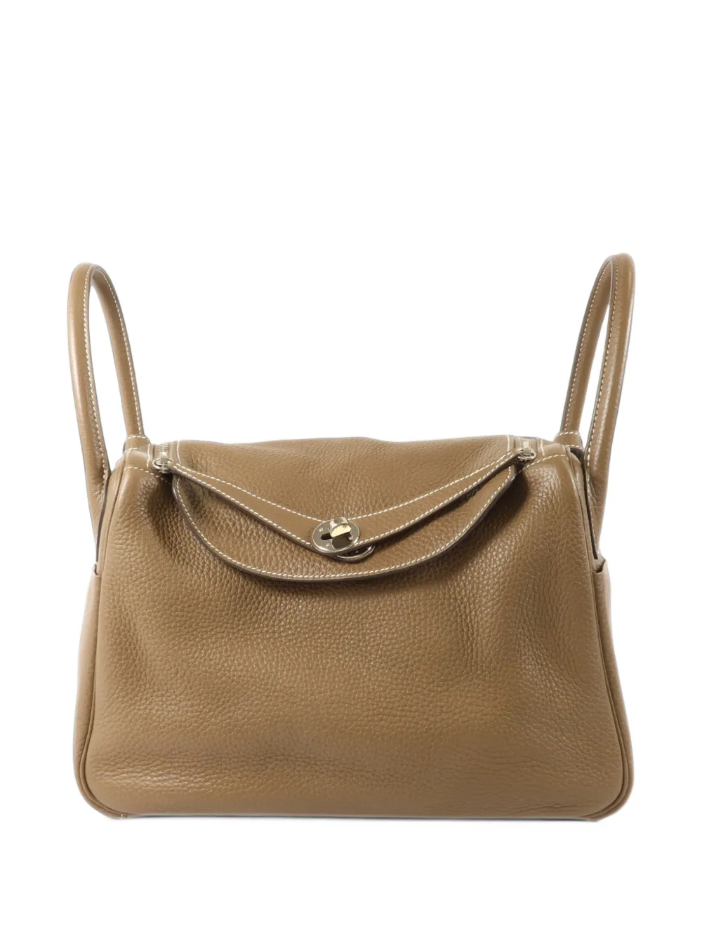 Hermès Pre-Owned 30 Lindy Clemence leather tote bag - Grau
