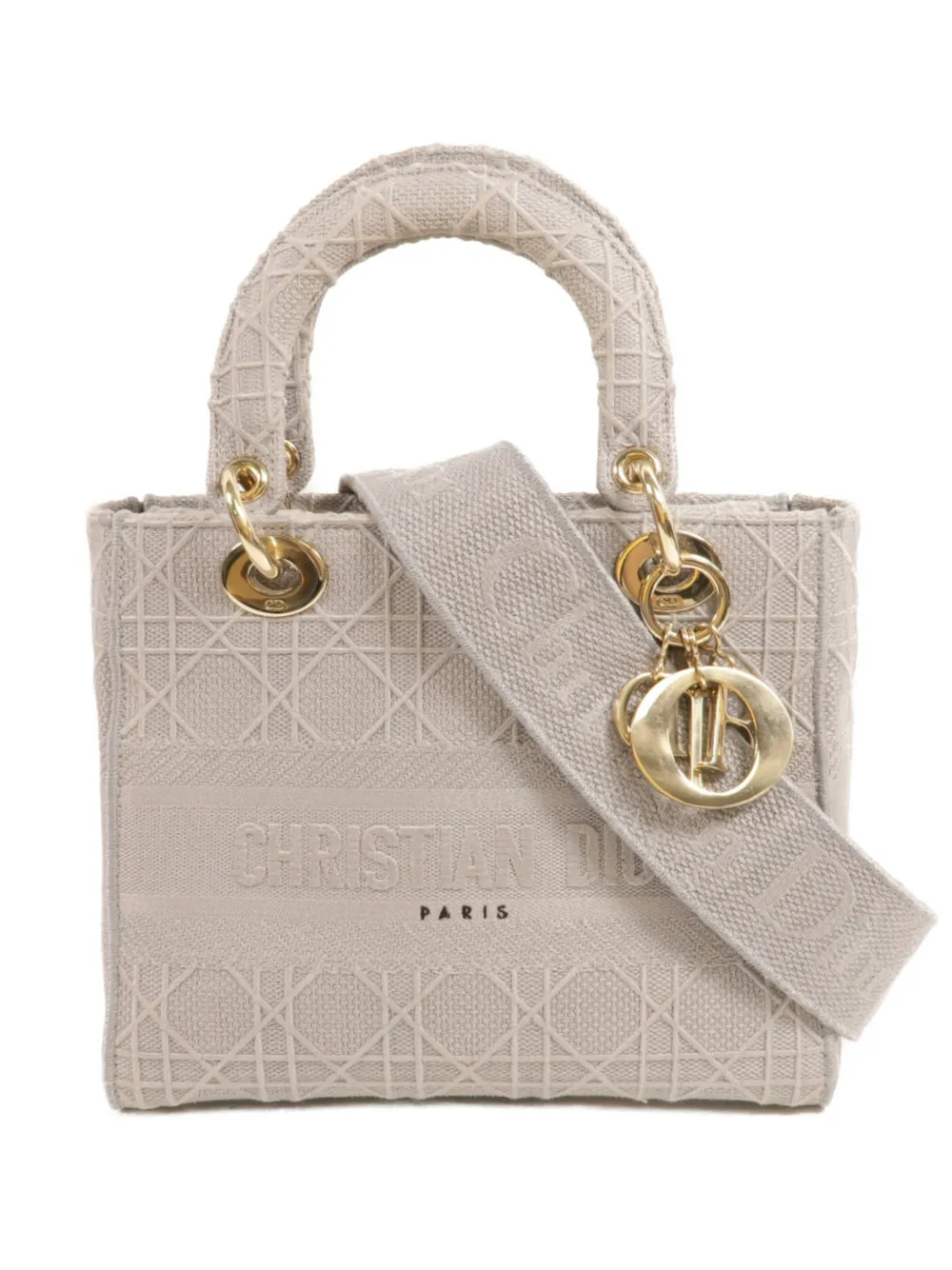 Christian Dior Pre-Owned Lady Dior tote bag - Toni neutri