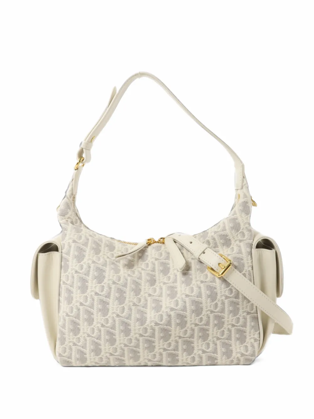 Christian Dior Pre-Owned medium D-Dream Oblique handbag - Bianco