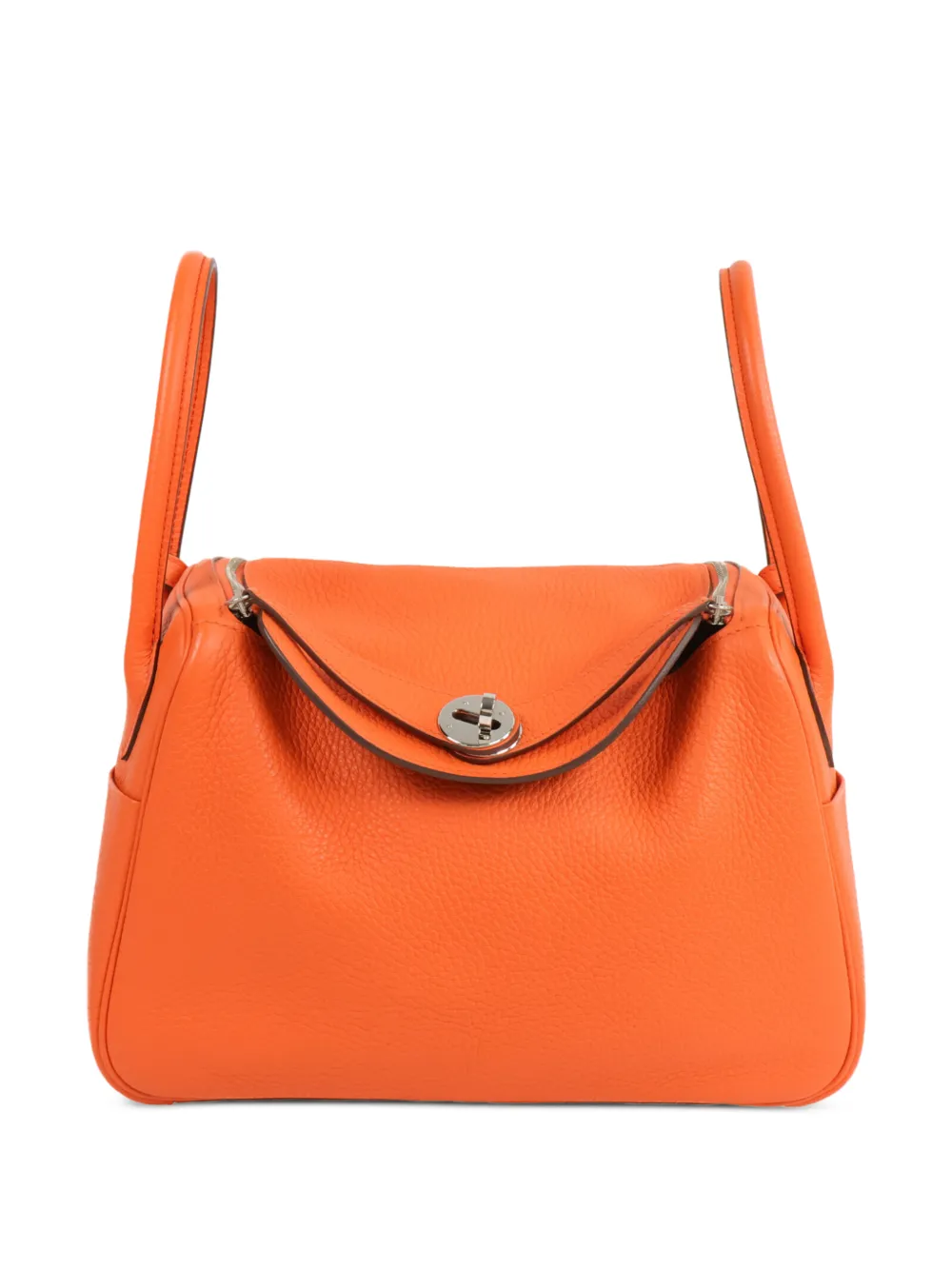 Hermès Pre-Owned 26 Lindy shoulder bag - Orange