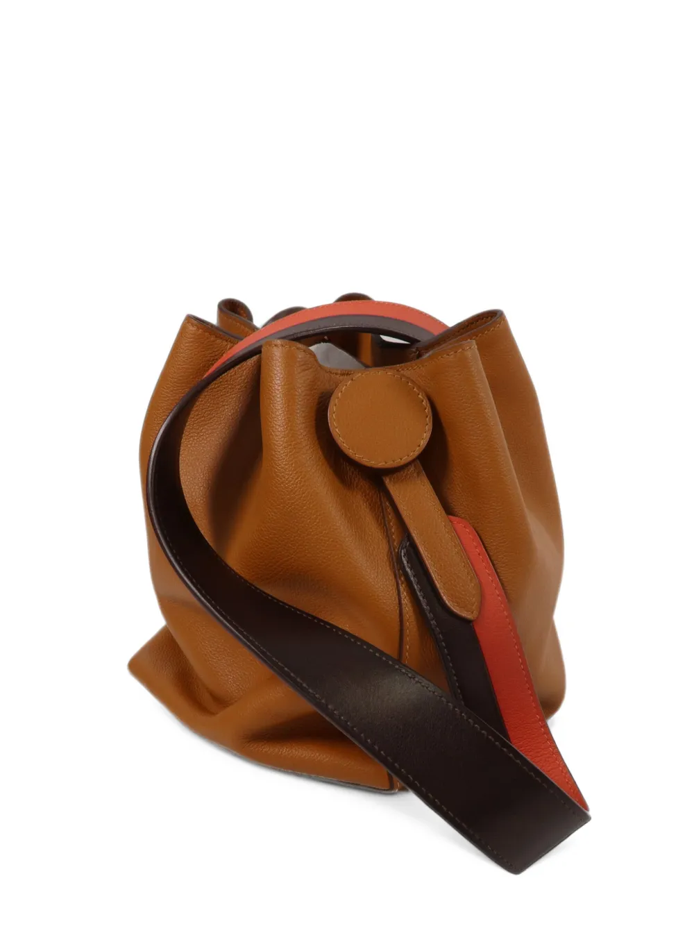 Hermès Pre-Owned 2018 17 Licol shoulder bag - Braun
