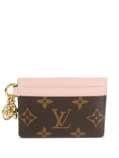 Louis Vuitton Pre-Owned Monogram LV Charms cardholder