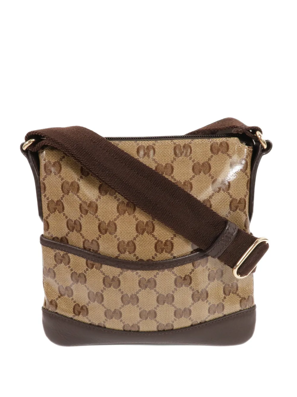 Gucci Pre-Owned GG Supreme shoulder bag - Braun