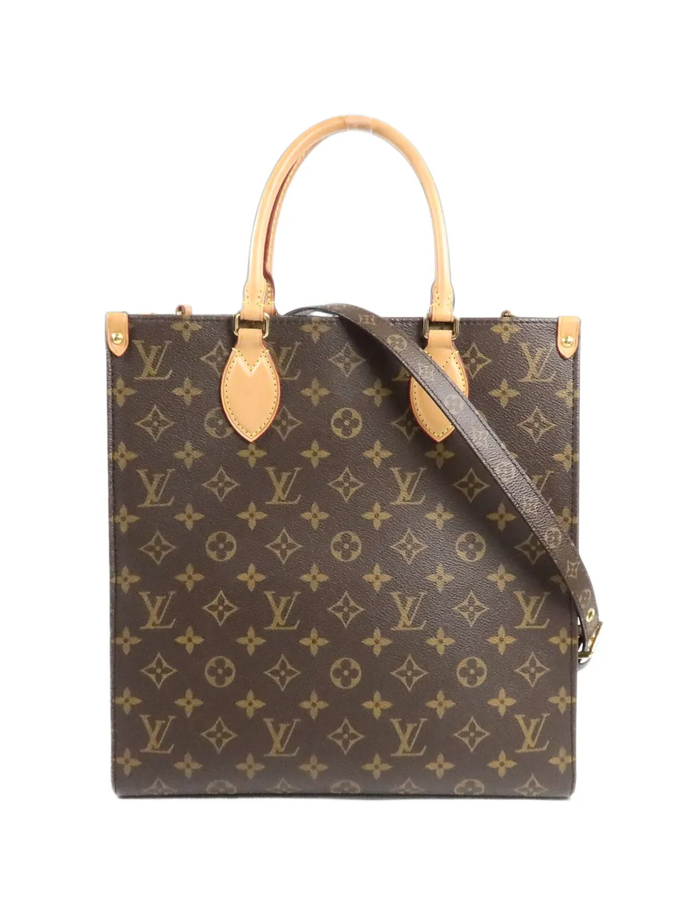 Louis Vuitton Pre-Owned Sac Plat Monogram canvas tote bag - Braun