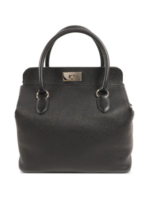 Hermès Pre-Owned 26 Toolbox  leather tote bag