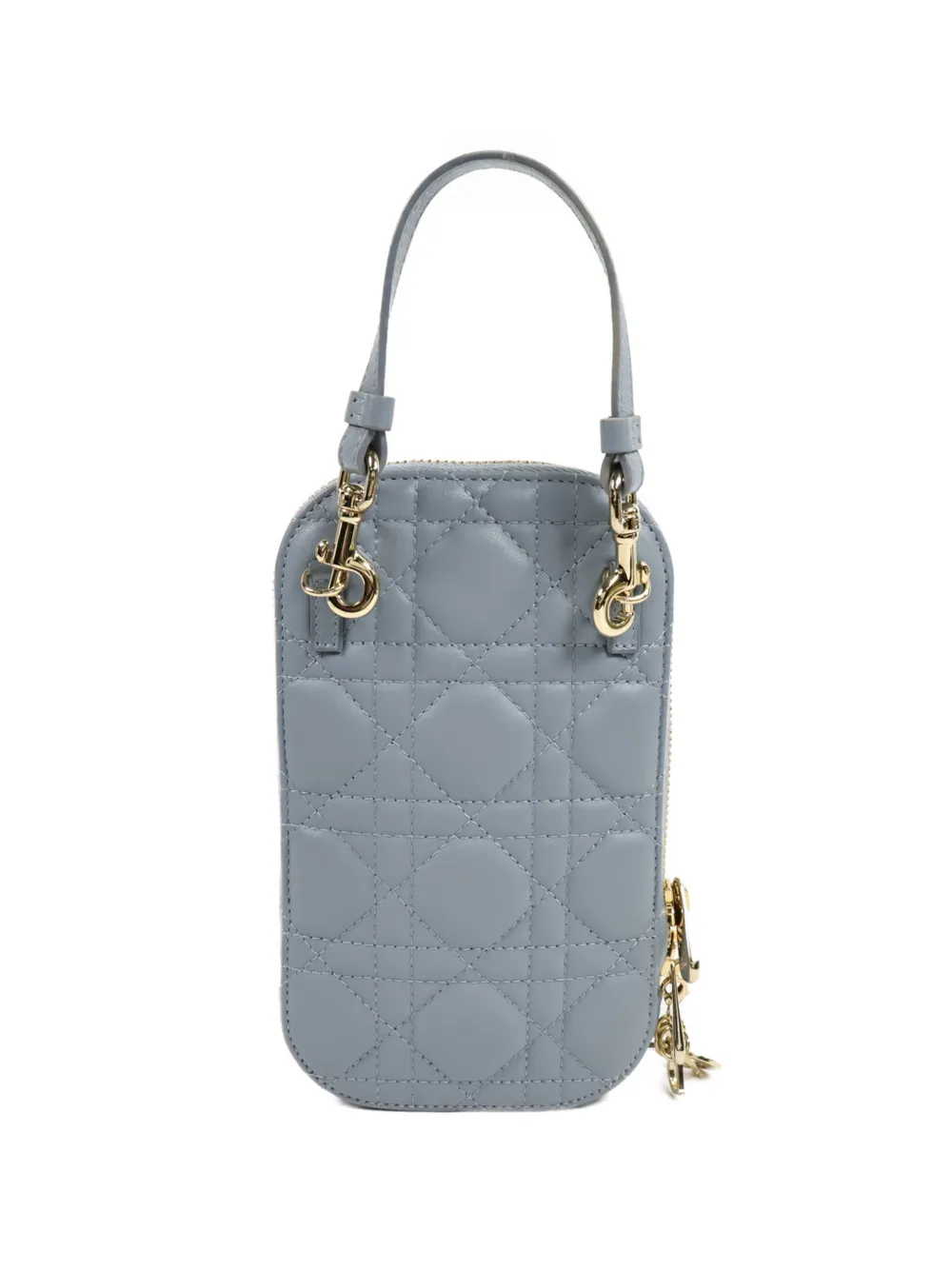 Christian Dior Pre-Owned Call'in Cannage quilted crossbody bag - Blu